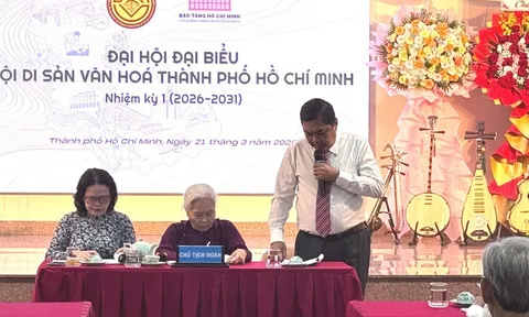 Hội Di sản văn hóa Thành phố Hồ Chí Minh  tổ chức Đại hội đại biểu nhiệm kỳ 1 (2026 - 2031)